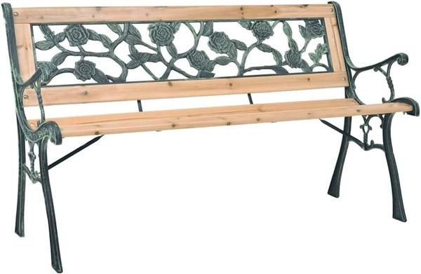 vidaXL Gartenbank 122 cm Holz 40261
