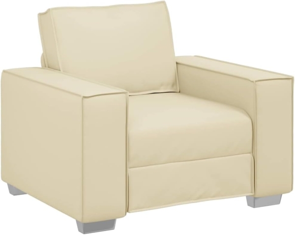 vidaXL Sofa Creme 99 x 78 x 84 cm Stoff 4105040