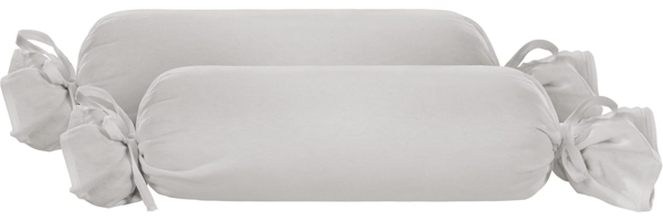 biberna Feinjersey-Kopfkissenbezug, sturmgrau, 2 x 15 x 40 cm