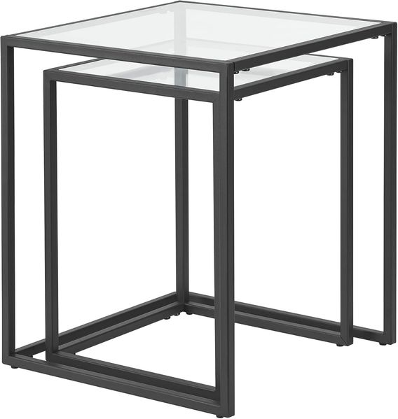 Satztisch Holstebro Schwarz/Transparent [en. casa] Bild 5