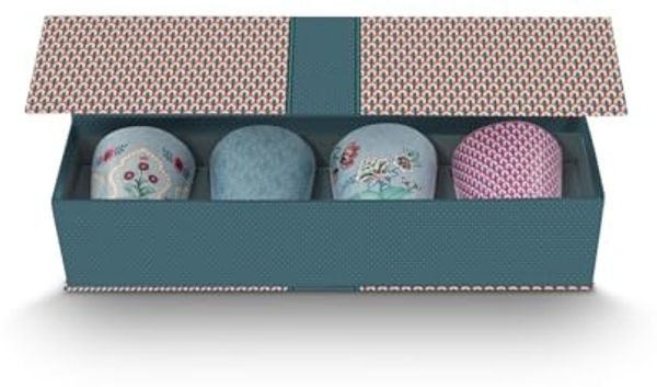 PiP Studio Tasse PiP Studio, Geschenkset Tassen, Oriental Flower Festival, Blau, Porzellan
