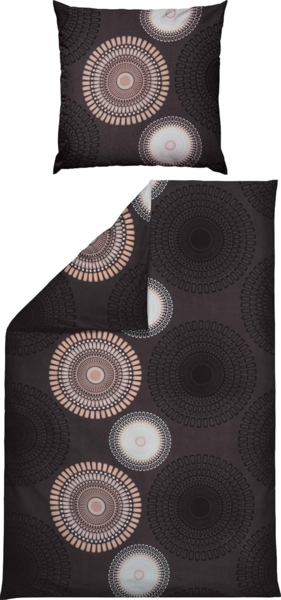 REDBEST Bettwäsche Bettwäsche, Biber, Kreise Bild 1