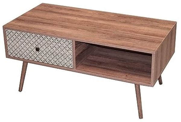 Urban Living Kaffee-Tisch Schrank Kommode BAOBAB 100 x 50 x 46,5 cm 152025