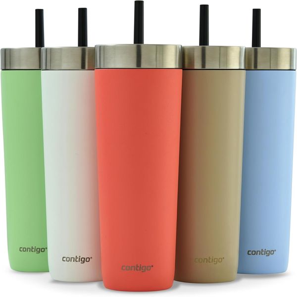 Contigo Auslaufsicherer Becher Koralle 720ml