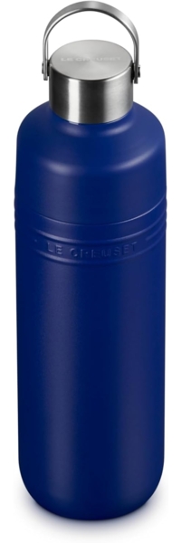 Le Creuset Trinkflasche 1L Azure Edelstahl