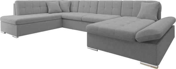 Wohnlandschaft Bergen mit Bettkasten und Schlaffuntkion (Farbe: Rico 12, Seite: Rechts)