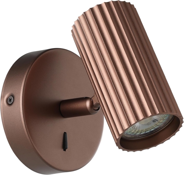 Eglo Wandleuchte Portillo bronze 13 x 11 cm