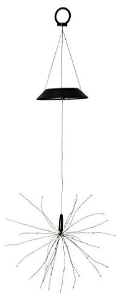 STAR TRADING LED Solarleuchte Firework Solar, Solardekoration Firework Solar, Hängelampe, Schwarz, LED, Dämmerungsse
