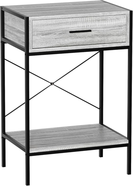 Vida Designs Brooklyn Konsolentische, Holz, Grau, 1 Drawer Bild 7