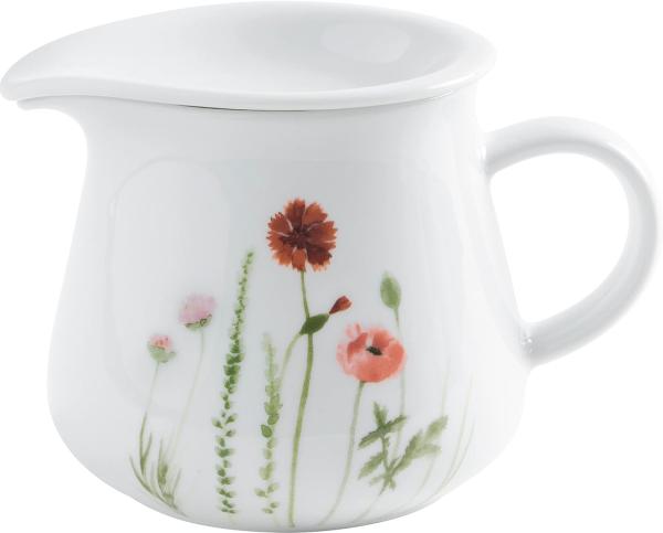 KAHLA Wasserkrug Wildblume 0,50 l + Deckel-Dip 11 cm, (2-tlg), Made in Germany