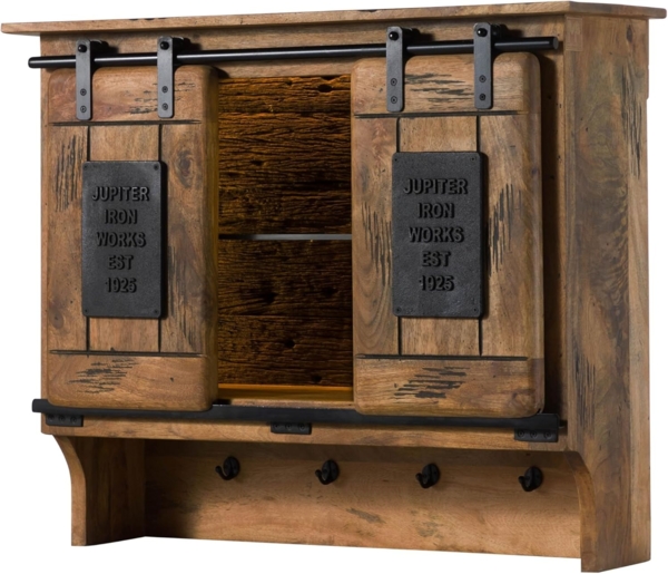 Massivmoebel24 Wandregal, 1-tlg. Bild 1