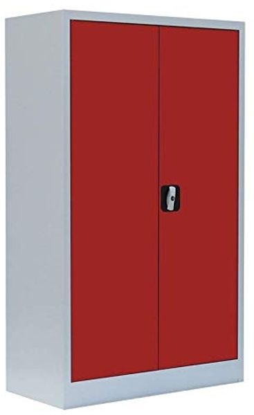 Steelboxx Mehrzweckschrank Aktenschrank Metallschrank abschließbar Büroschrank 120 x 80 x 38 cm (1-St) Mehrzweckschrank abschließbar