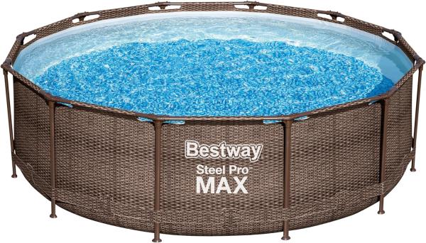 Bestway Steel Pro MAX Swimmingpool-Set Deluxe Series Rund 366x100 cm 92836