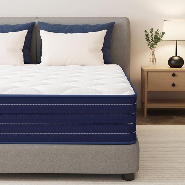 PurrJoys Matratze 180x200 H3 & H4 mit Oeko-TEX Zertifiziert, Höhe 25 cm 7 Zonen Taschenfederkernmatratze mit Memory Foam, Federkernmatratze mit weicher Oberfläche für Erwachsene
