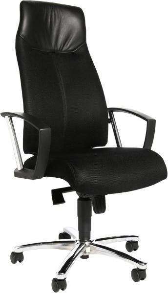 Topstar SU39A BG0 Bürostuhl High Sit up schwarz mit Armlehnen