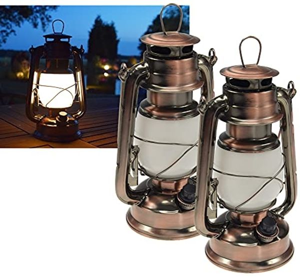 ChiliTec Gartenleuchte ChiliTec LED Camping Laterne Garten-Laterne Retro Design I Dimmbar