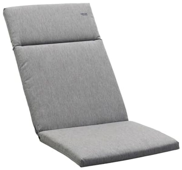 Sieger 5540 4925 Klappsessel-Auflage Schaum / Vlies Füllung, Polypropylen Grau 49 x 4 x 121 cm