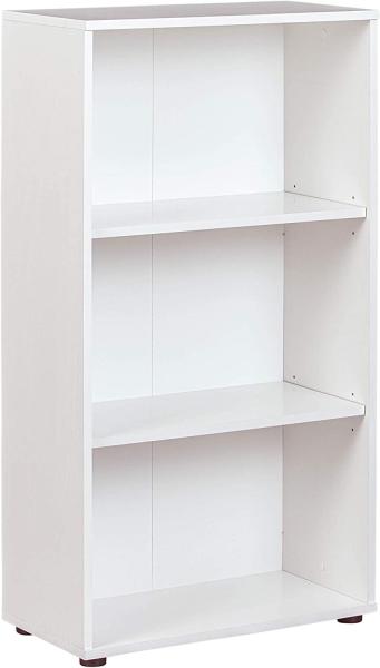 Regal Bücherregal Stauraumregal Arco 2 weiß, 60 x 110 x 30 cm