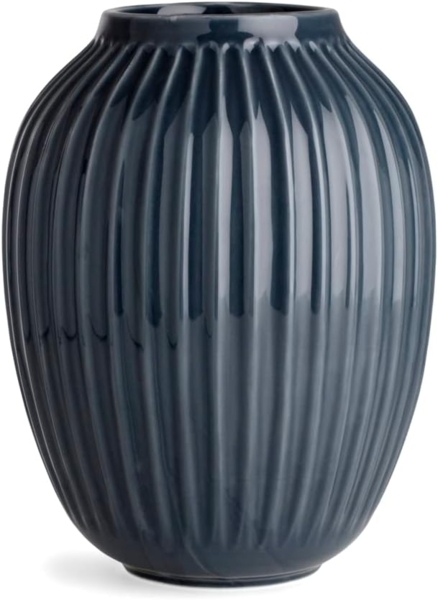 Kähler Hammershøi Vase 25 cm anthracite
