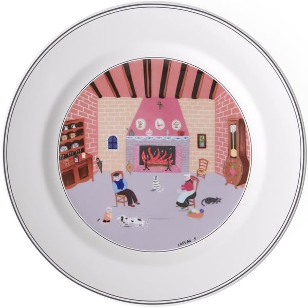 Villeroy & Boch Design Naif Speiseteller ø 27 cm Kamin