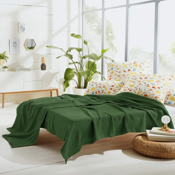 Wohndecke Sommer-Decke "Siena", Erwin Müller, Baumwolle Uni Bild 5