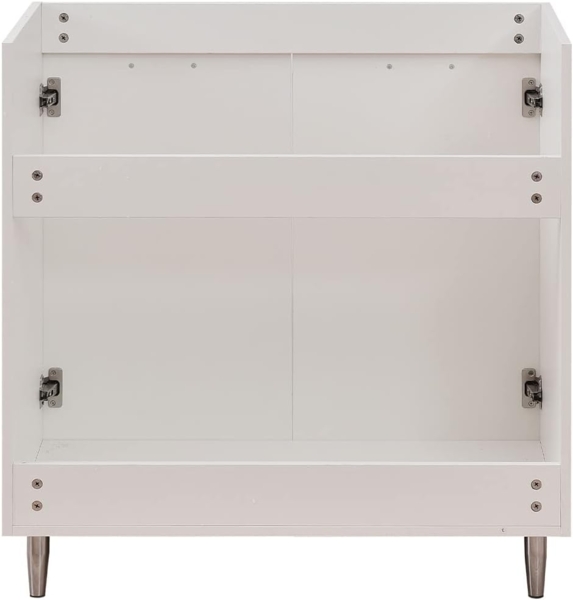 Shally Dogan Unterschrank für Küche, 2 Türen, Unterschrank, 80 Stück für Spülbecken (80 x 50 x 85 cm, Weiß) Bild 7