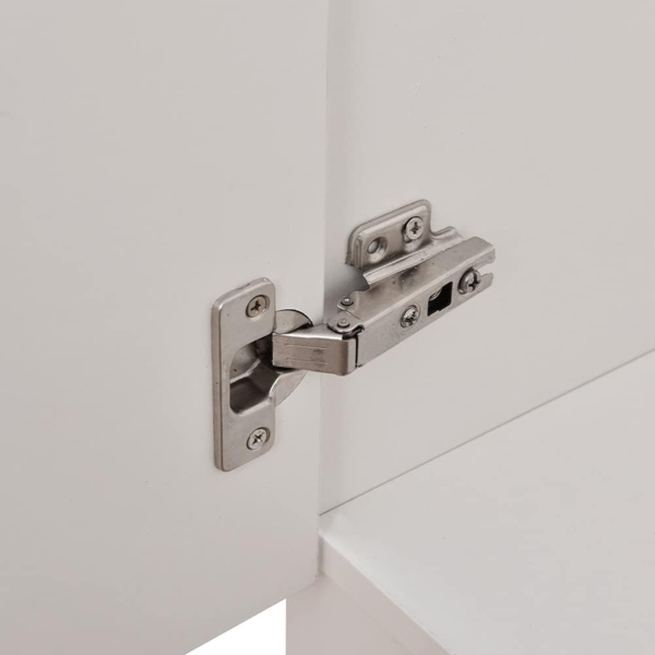 Shally Dogan Unterschrank für Küche, 2 Türen, Unterschrank, 80 Stück für Spülbecken (80 x 50 x 85 cm, Weiß) Bild 9