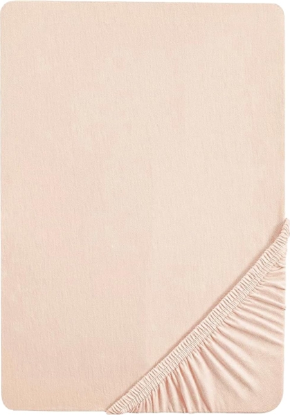 roba Spannbettlaken 'Frosty Almond' - GOTS und Oeko-Tex Standard 100 - Beige