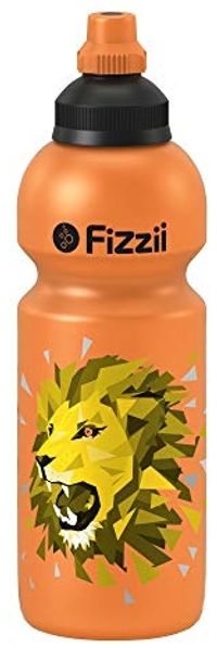 Fizzii Trinkflasche Löwe orange 600 ml. auslaufsicher