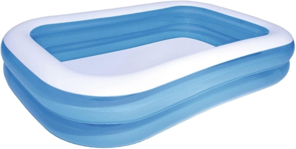 Bestway ' Family Pool 262 x 175 x 51 cm', eckig, blau/weiß