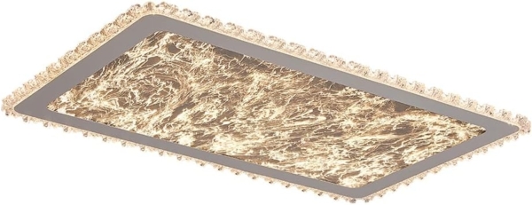 Eurotondisplay LED Deckenleuchte LED Deckenleuchte mit Fernbedienung Lichtfarbe Helligkeit einstellbar, LED fest integriert, Warumweiß, Neutralweiß, Kaltweiß, Lichtfarbe und Helligkeit einstellbar