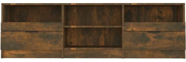 vidaXL TV-Schrank Räuchereiche 150x33,5x45 cm Holzwerkstoff 817114 Bild 5