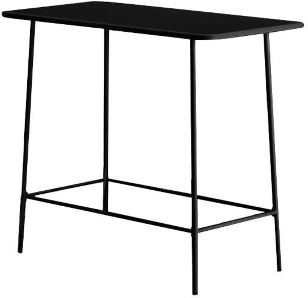Vente-unique - Gartenstehtisch - 120 cm - Metall - Schwarz - MIRMANDE von MYLIA