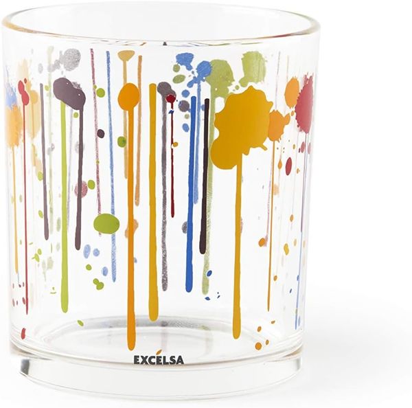 Excelsa Dripping Set aus 3 Wassergläsern, Glas
