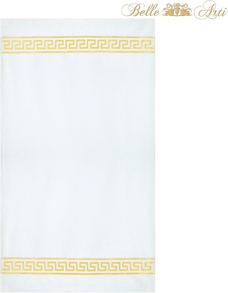 Belle Arti Handtücher Luxus Mäander Gästetücher Badetücher Duschtücher Saunatücher in Set, (2-St), schwarz, weiss, beige, rot, gold, 100% Baumwolle, Frottee, eingestickt Bild 2