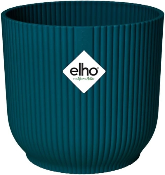 Elho Blumentopf Vibes Fold Ø 14 x 13 cm tiefes blau