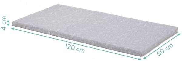 Kindermatratze Reisebettmatratze Exklusiv 120x60 cm, Fillikid Bild 2