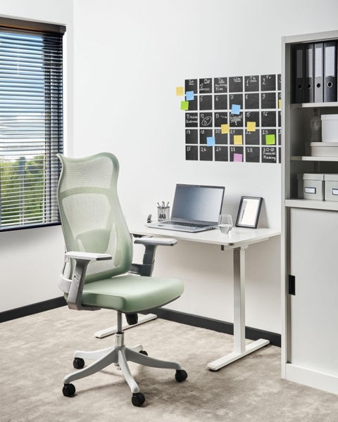 Bürostuhl BARD Stoff Grün Bild 2