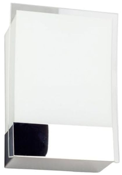 Lindby Wandleuchte Malthe, Metall, Chrom IP20, 2 x 15 W LED
