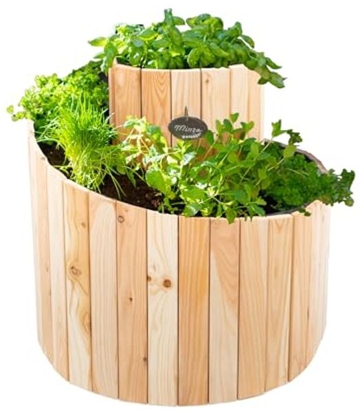 Westmann Lärchenholz Kräuterspirale Luise | Natur