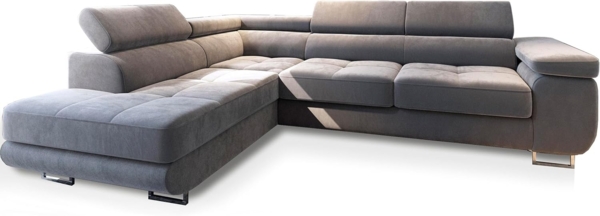 Masseno Ecksofa SELVA mit Schlaffunktion L-Form, Sofa mit Bettkasten