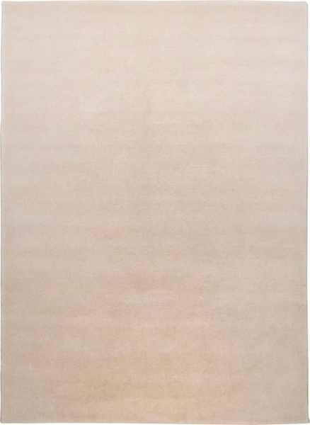 THEKO Wollteppich Nakarta 1, rechteckig, Höhe: 12 mm, reine Wolle, Uni-Farben, handgeknüpft