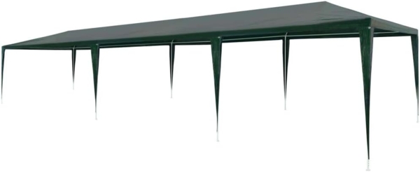 vidaXL Partyzelt 3x9 m PE Grün 45094