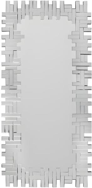 Vente-unique - Wandspiegel - 57 x 120 cm - Silberfarben - LOLA
