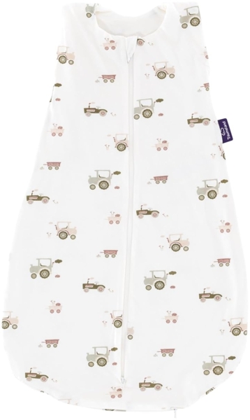 Sommerschlafsack LIEBMICH Baumwolle Little Farm grün, Größe 110