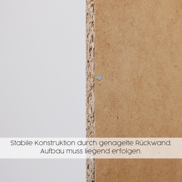 Rauch Möbel Nabila, Drehtürenschrank, Kleiderschrank, Kleiderschränke, Garderobe, 3-türig, 2 Schubladen, Push-to-Open, Farbe Weiß/Grau metallic, Schwarz, 140 x 194 x 53 cm Bild 15