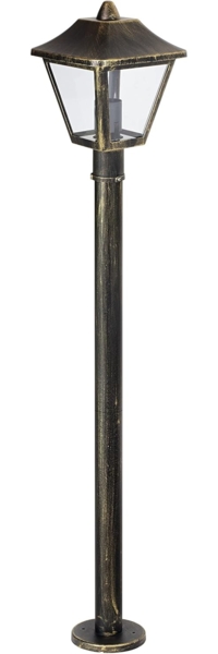 LEDVANCE ENDURA® Classic Tradition Sockelleuchte 100cm Schwarz/Gold