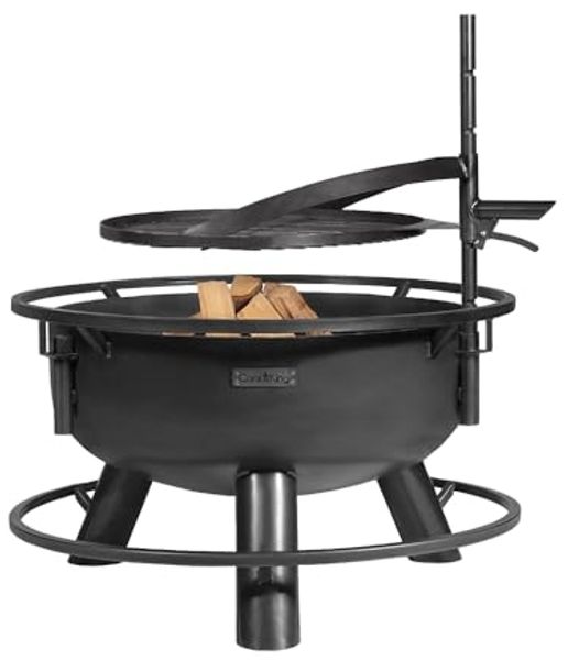 CookKing Stahl Feuerschale Bandito 80 | Inkl.