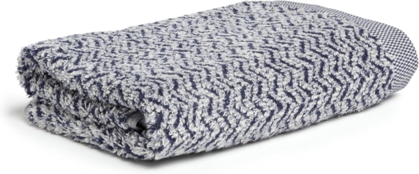 Möve Handtuch Brooklyn, Walkfrottier (1-St), mit Zick-Zack-Muster, Made in Germany