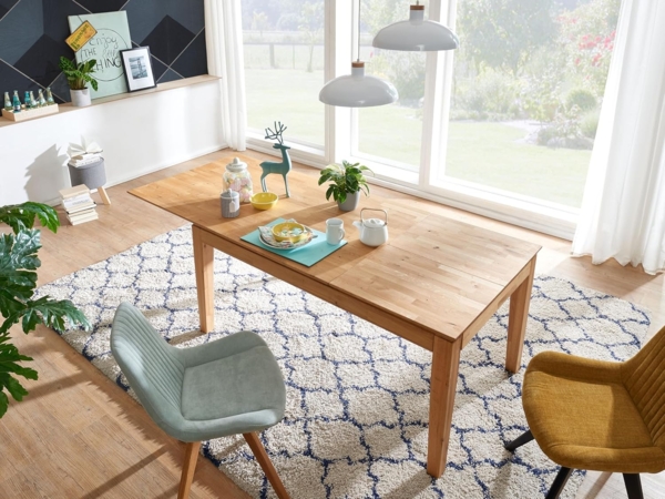 Woodroom Esstisch Paarl 140x90 ausziehbar auf 200 cm Massivholz Kernbuche geölt Ausziehtisch mit Butterfly-Auszug Holz Esstisch für 6–8 Personen Stabil und modern Bild 8